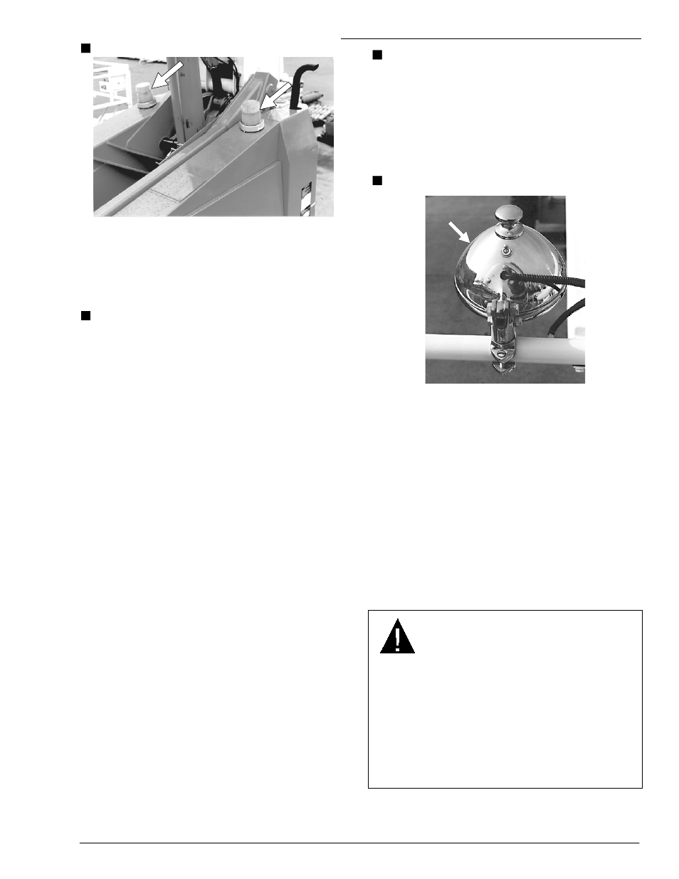 C a u tio n | Snorkel TB120 2000 User Manual | Page 83 / 96