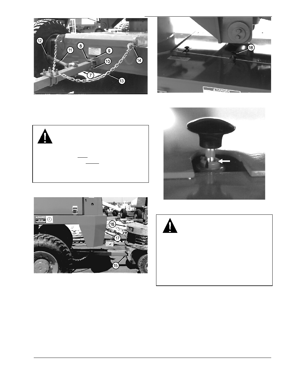 C a u tio n | Snorkel TB120 2000 User Manual | Page 85 / 96
