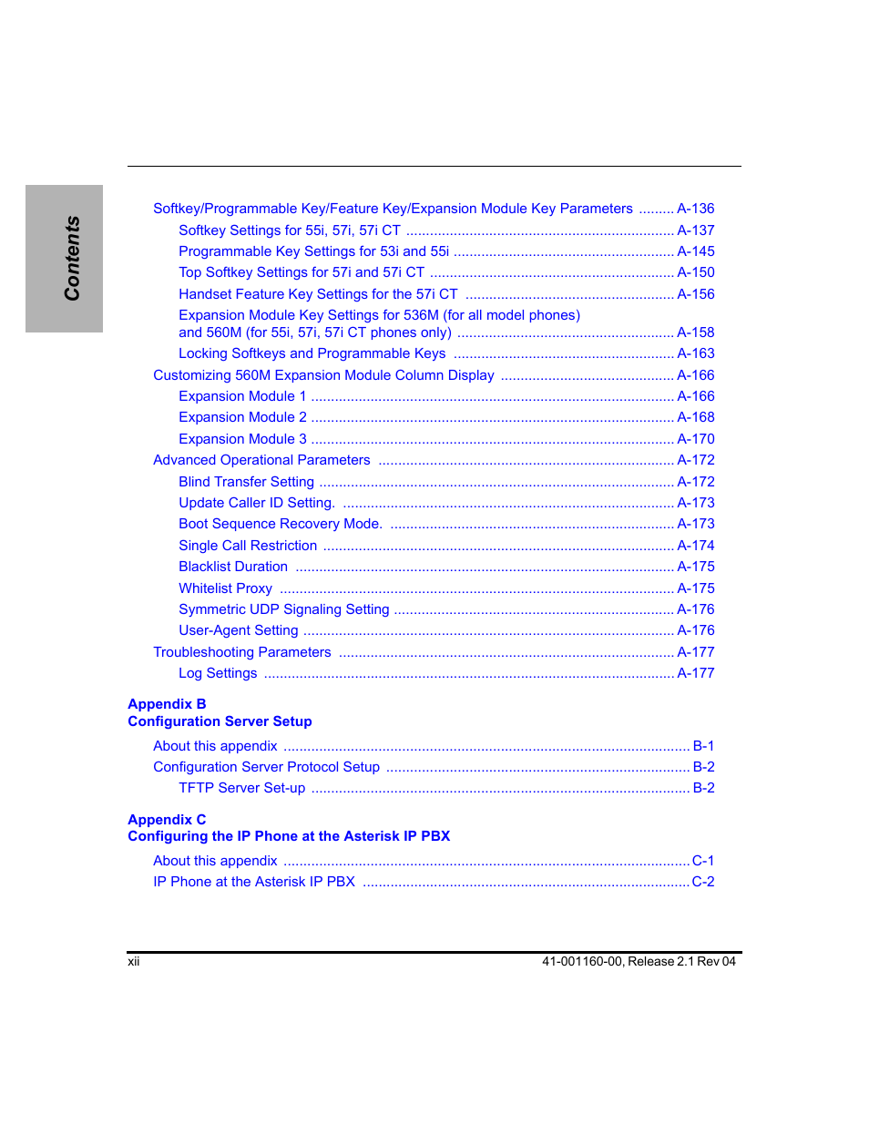 Aastra Telecom SIP 57I User Manual | Page 12 / 818