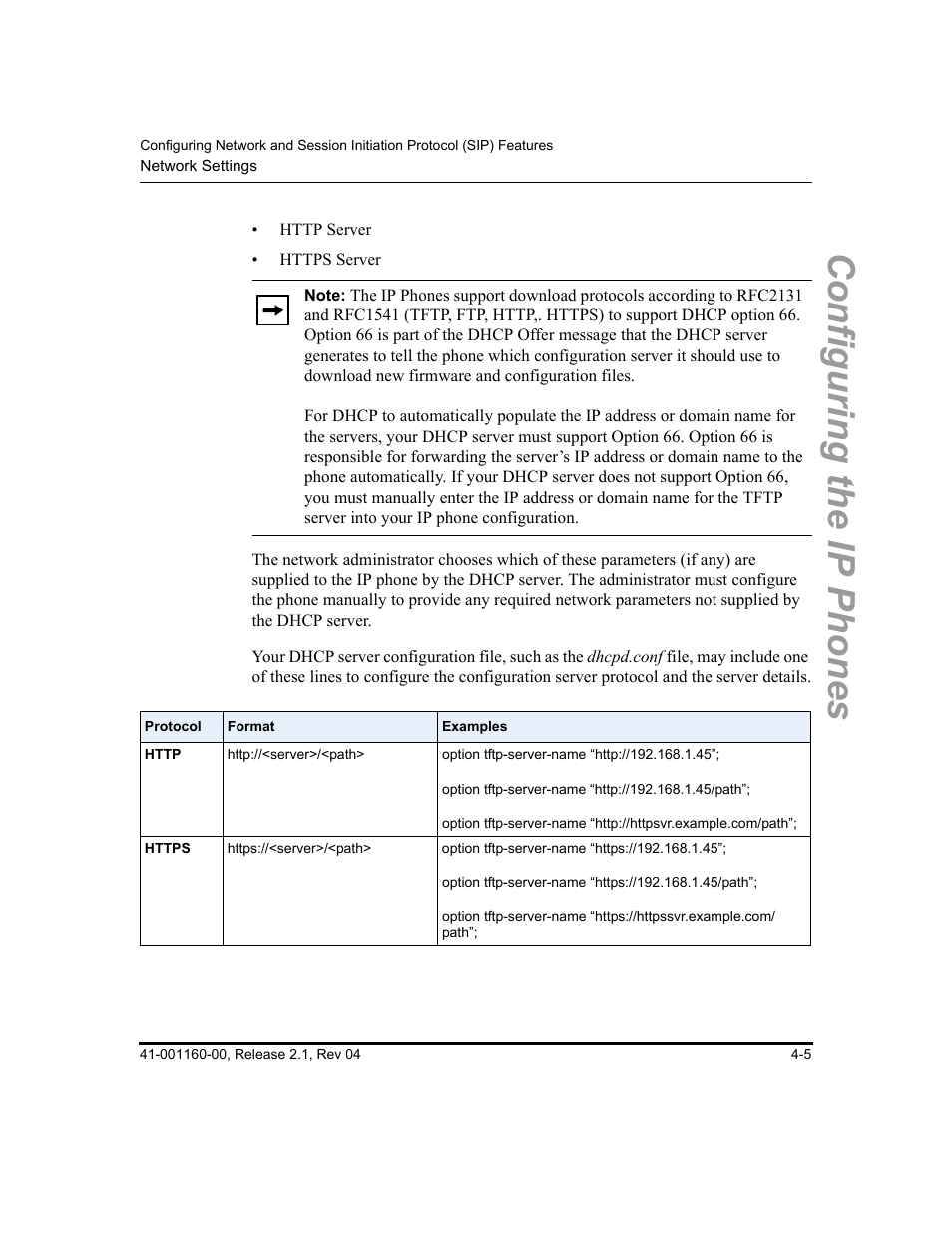 Configuring the ip phones | Aastra Telecom SIP 57I User Manual | Page 129 / 818