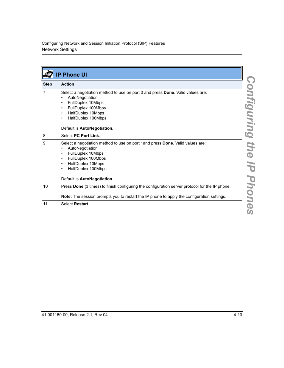 Configuring the ip phones | Aastra Telecom SIP 57I User Manual | Page 137 / 818