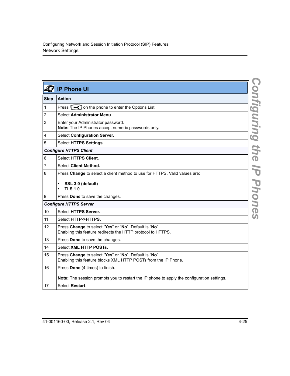 Configuring the ip phones | Aastra Telecom SIP 57I User Manual | Page 149 / 818