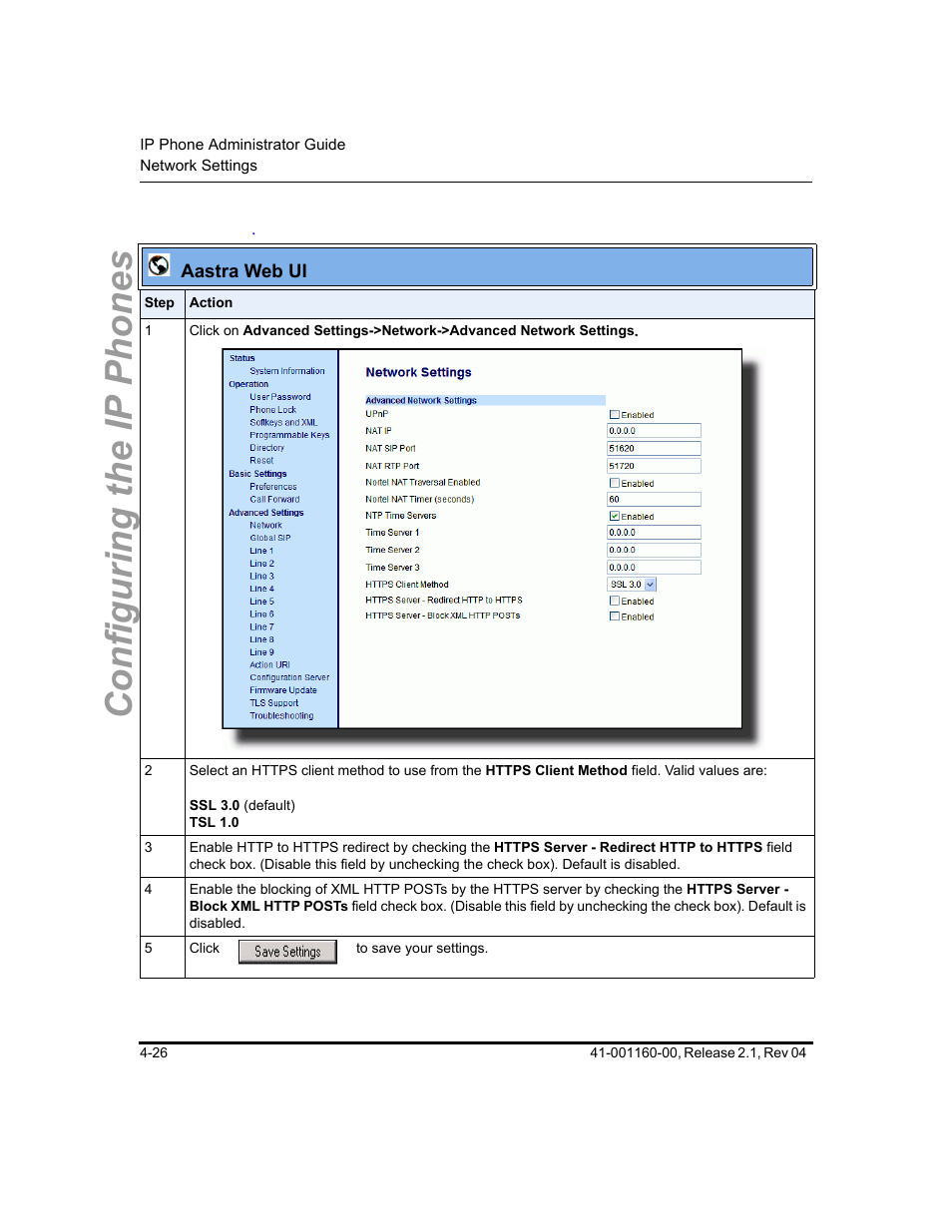 Configuring the ip phones | Aastra Telecom SIP 57I User Manual | Page 150 / 818