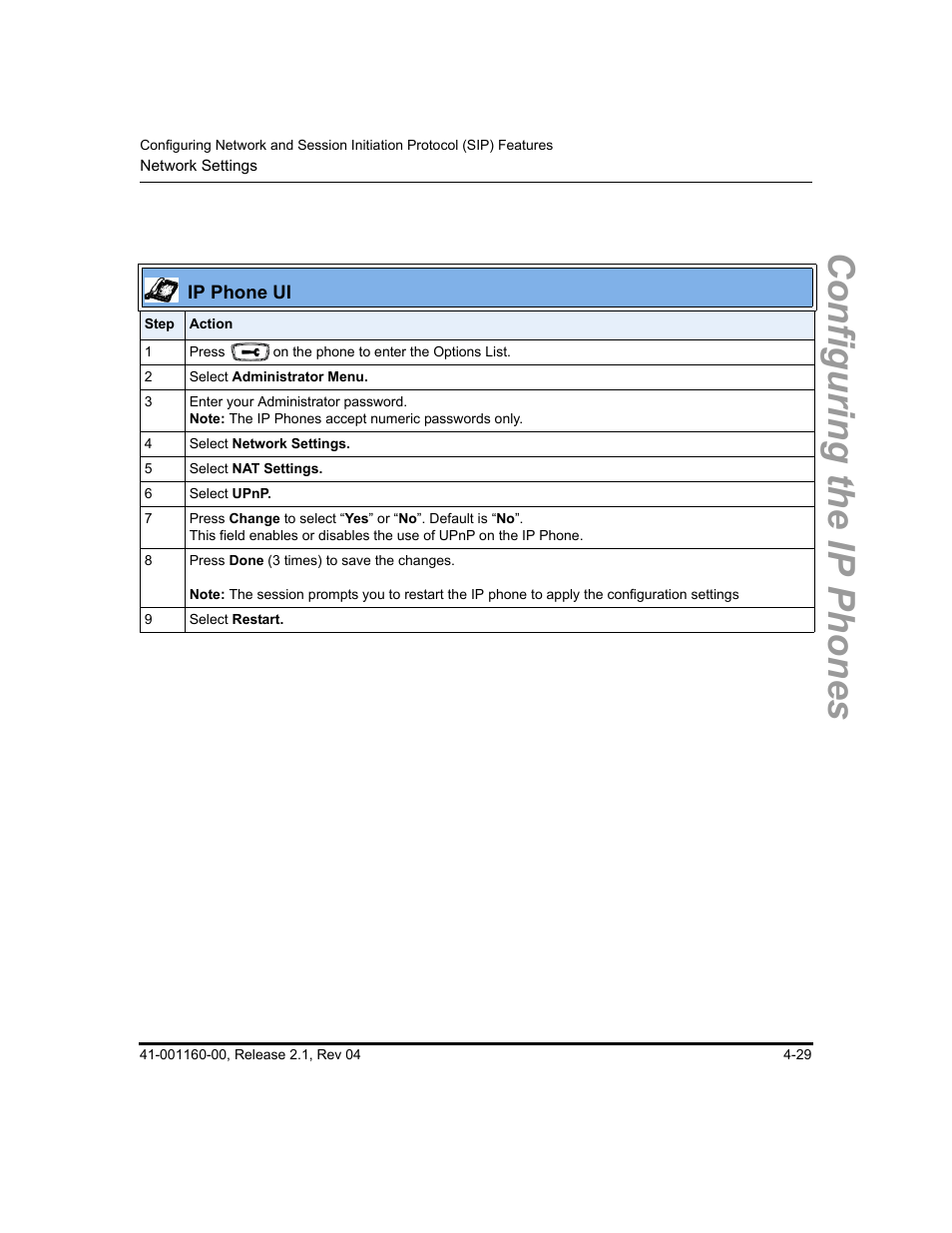 Configuring the ip phones | Aastra Telecom SIP 57I User Manual | Page 153 / 818