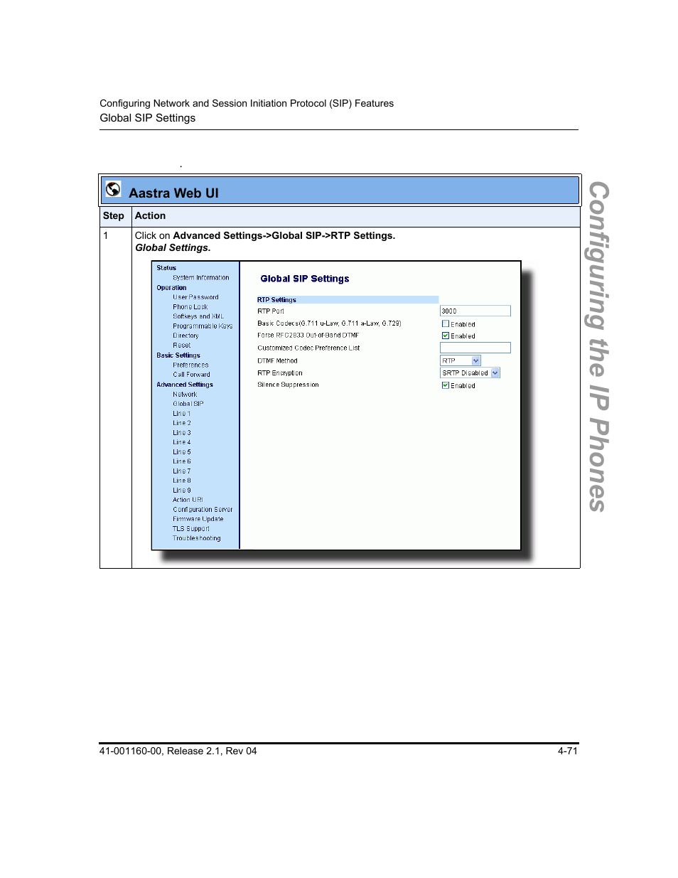 Configuring the ip phones | Aastra Telecom SIP 57I User Manual | Page 195 / 818