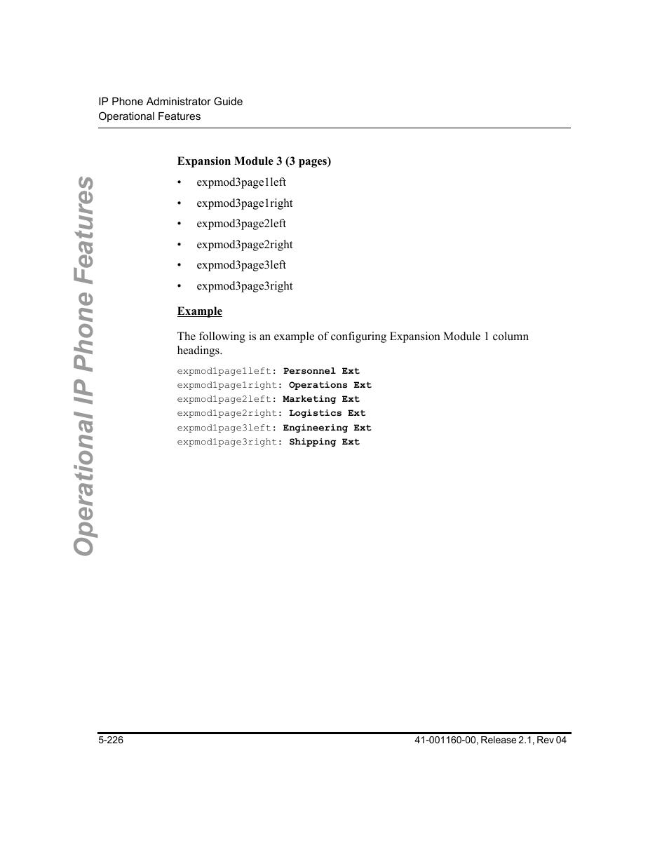 Operational ip phone features | Aastra Telecom SIP 57I User Manual | Page 436 / 818