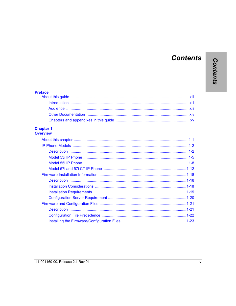 Aastra Telecom SIP 57I User Manual | Page 5 / 818