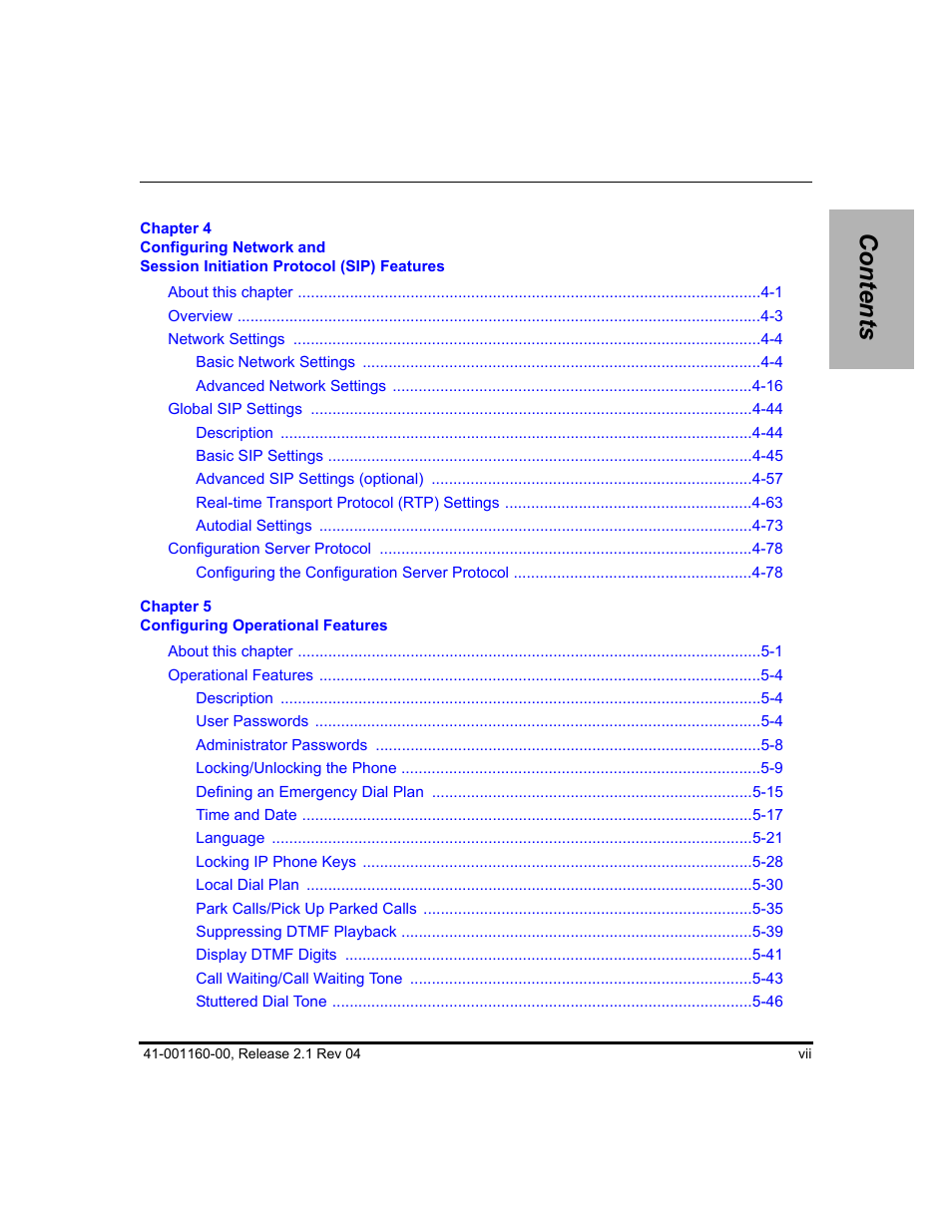 Aastra Telecom SIP 57I User Manual | Page 7 / 818