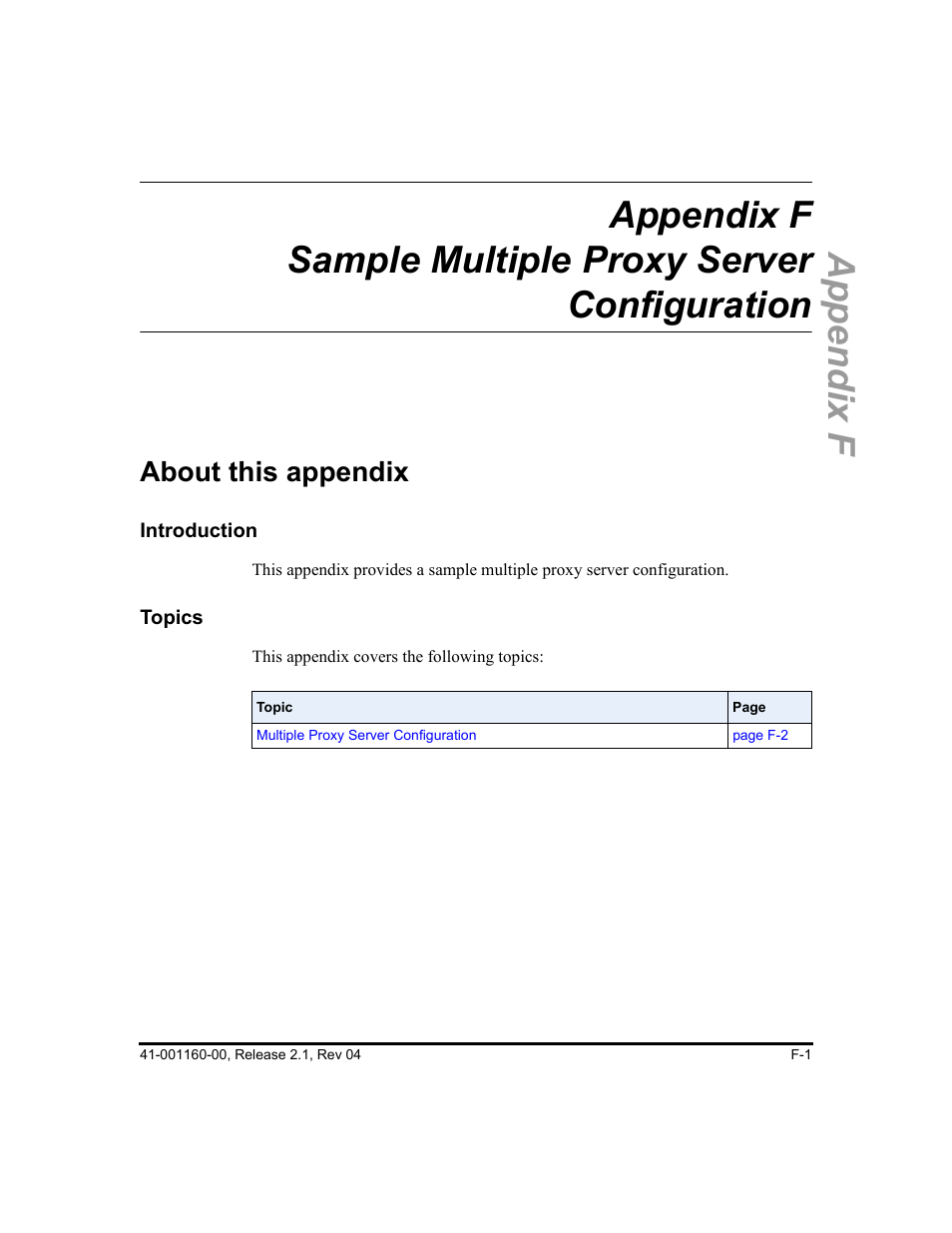 About this appendix, Appendix f | Aastra Telecom SIP 57I User Manual | Page 735 / 818