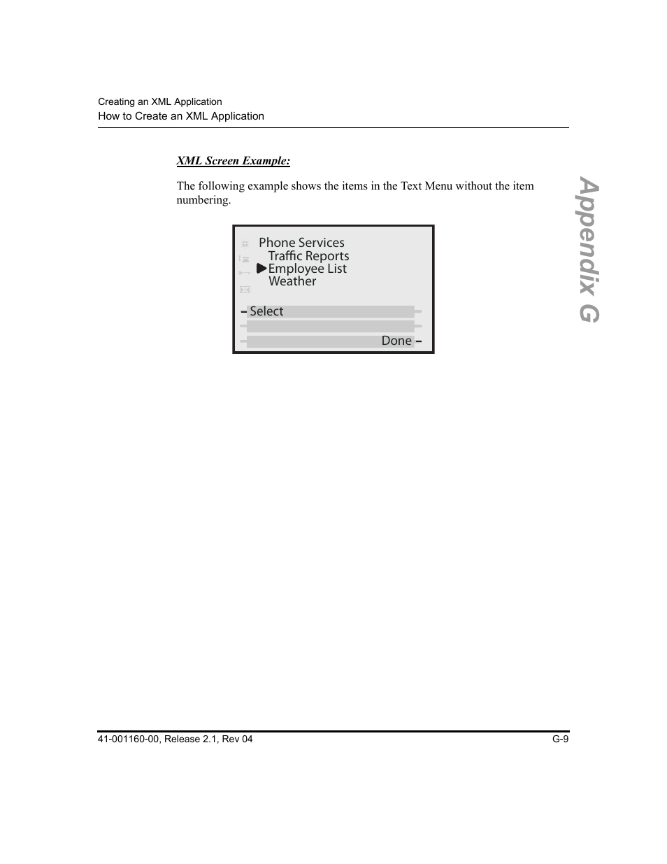 Appendix g | Aastra Telecom SIP 57I User Manual | Page 747 / 818