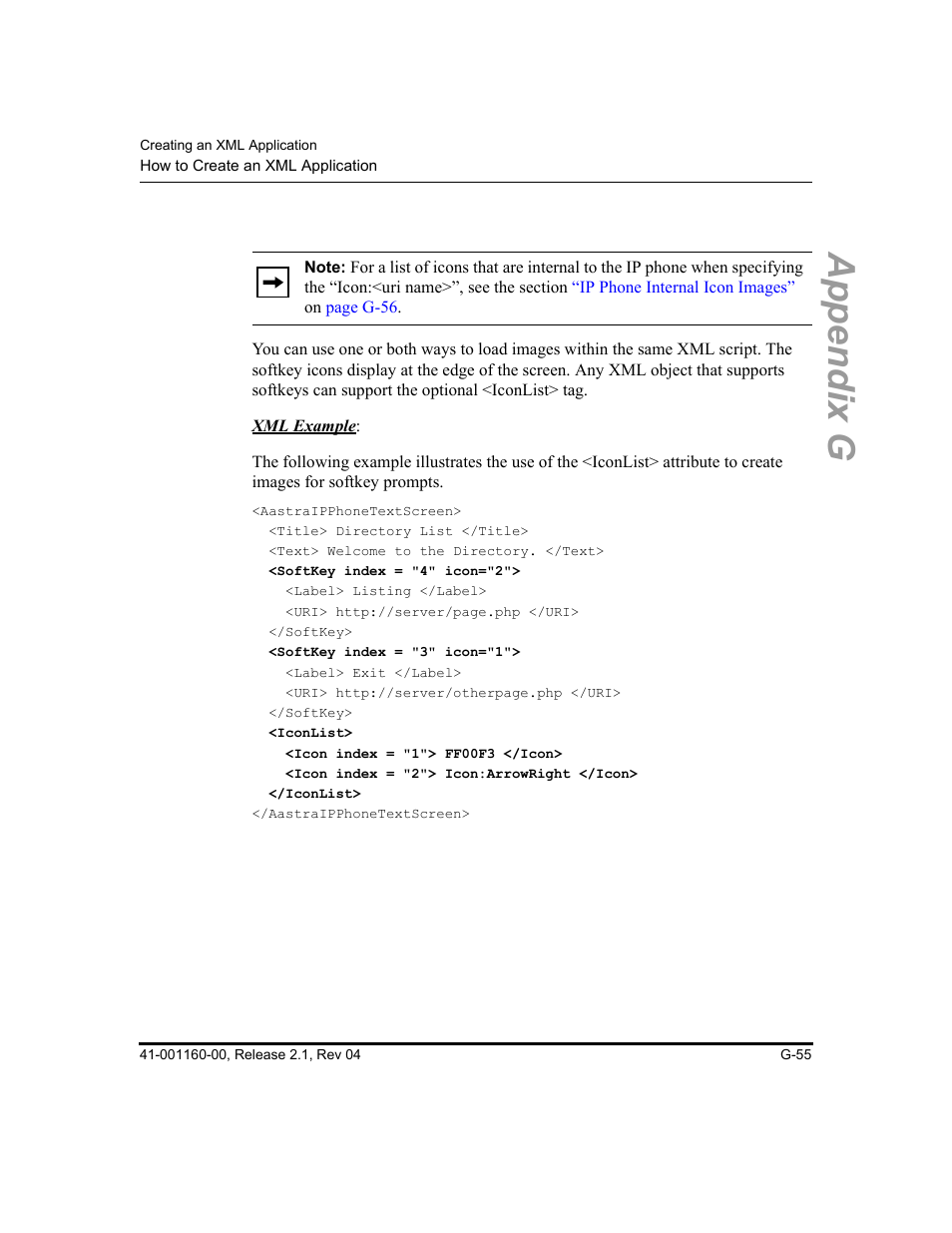 Appendix g | Aastra Telecom SIP 57I User Manual | Page 793 / 818