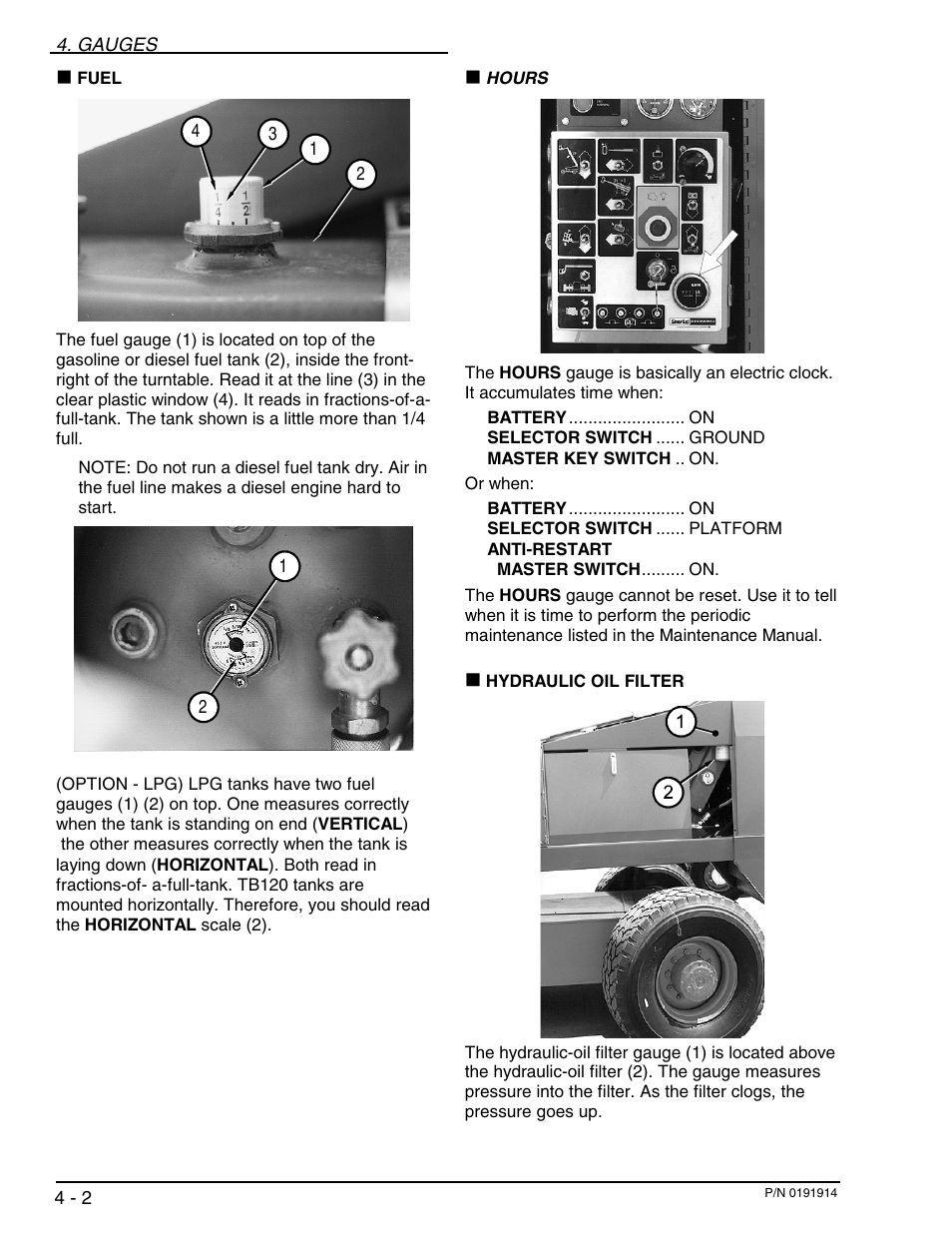 Snorkel TB120 2001 User Manual | Page 26 / 90