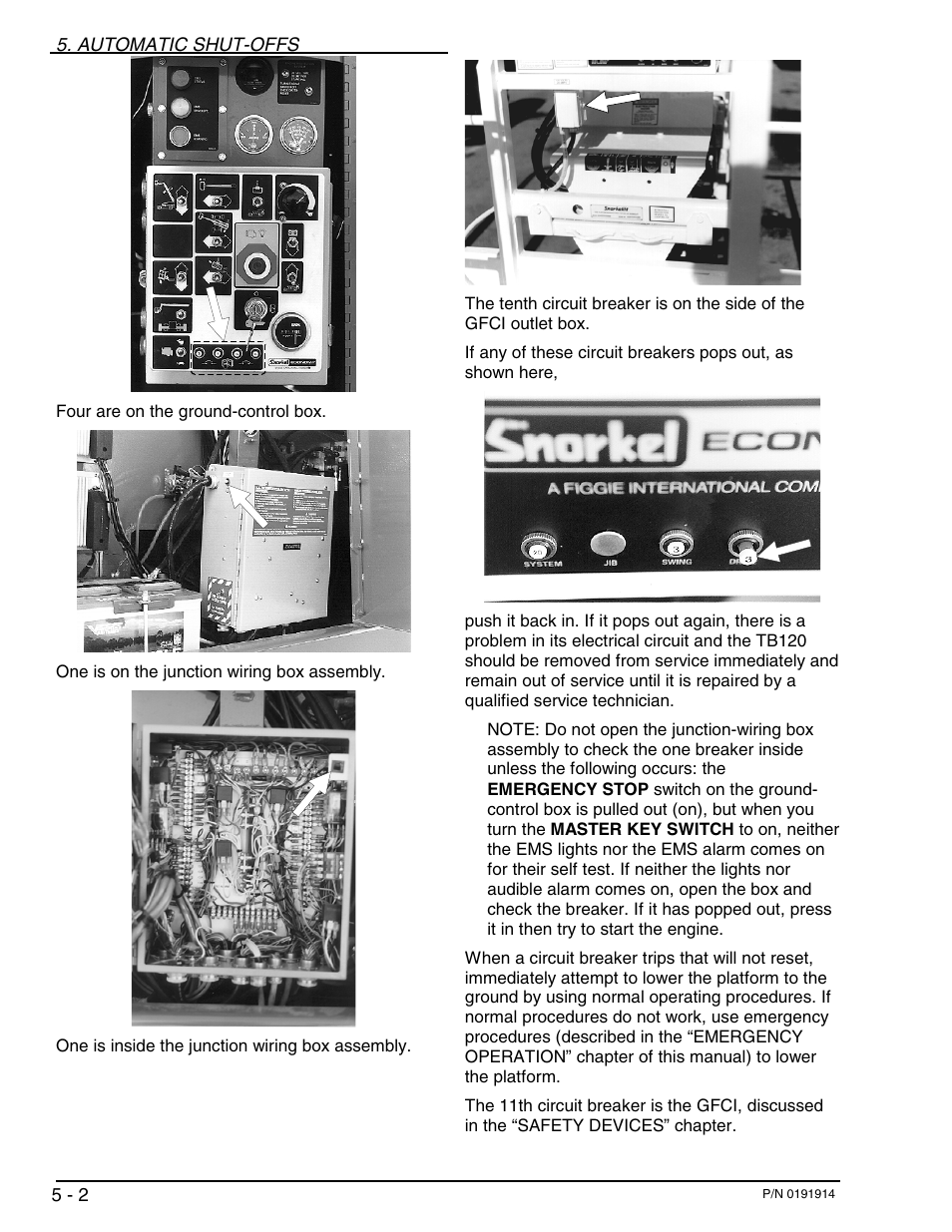 Snorkel TB120 2001 User Manual | Page 29 / 90