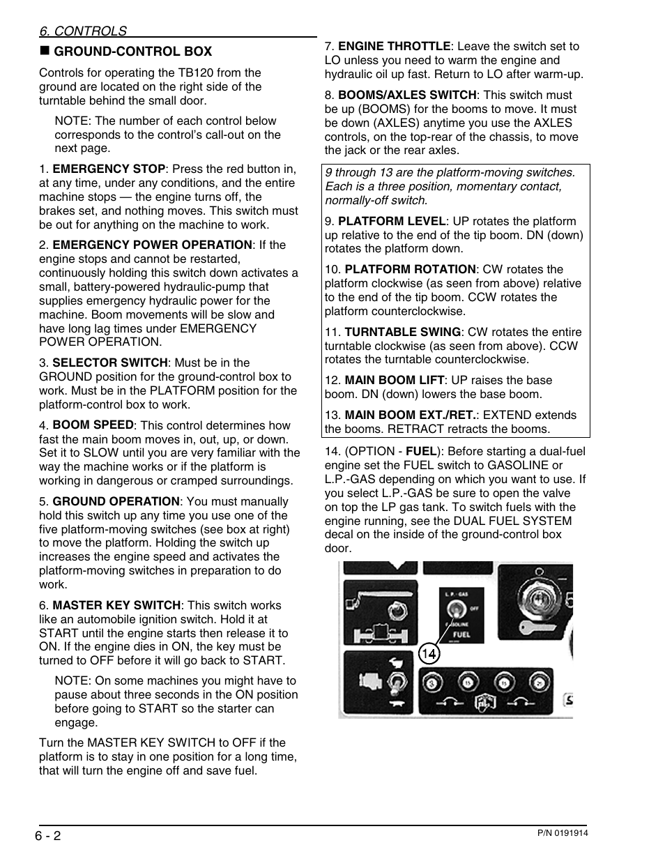 Snorkel TB120 2001 User Manual | Page 31 / 90