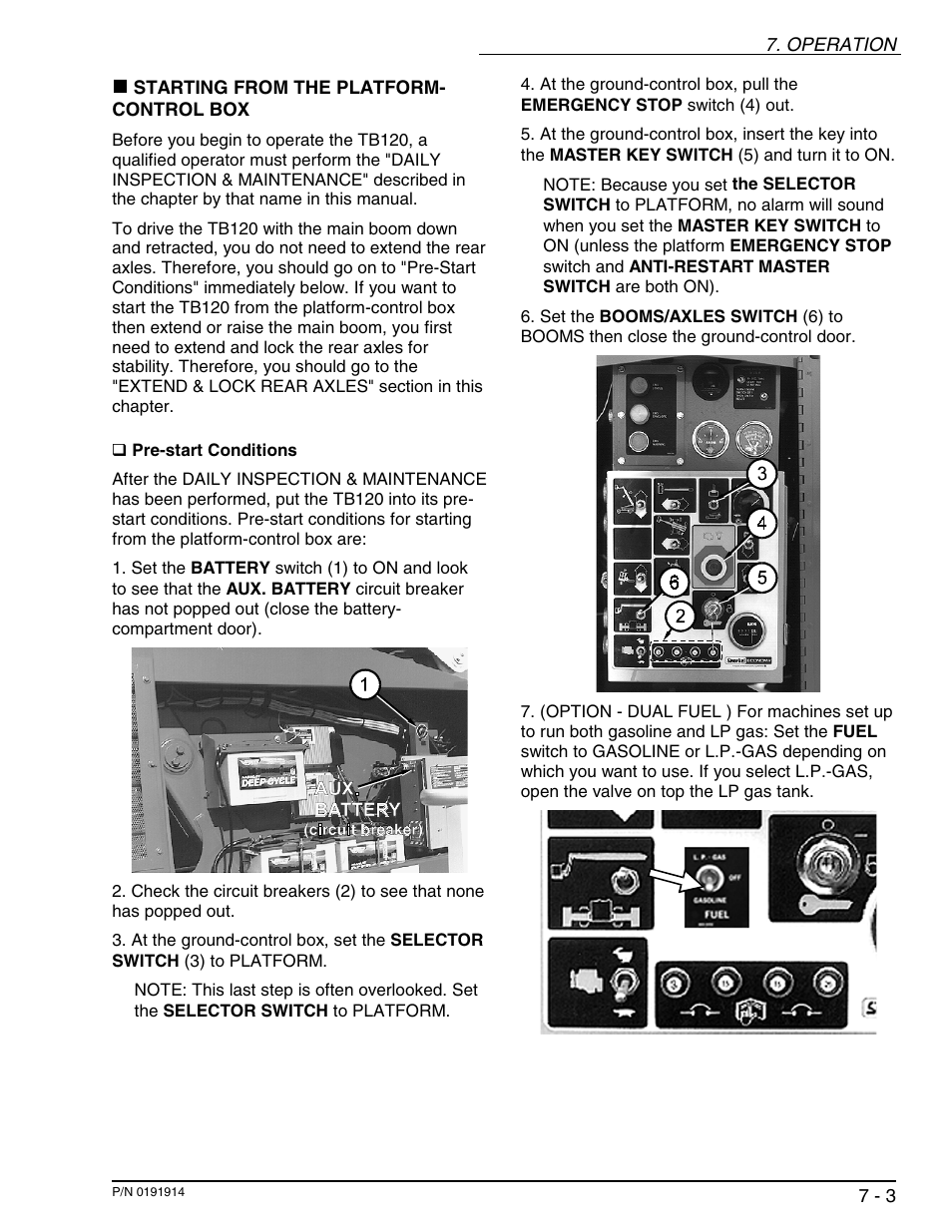 Snorkel TB120 2001 User Manual | Page 38 / 90
