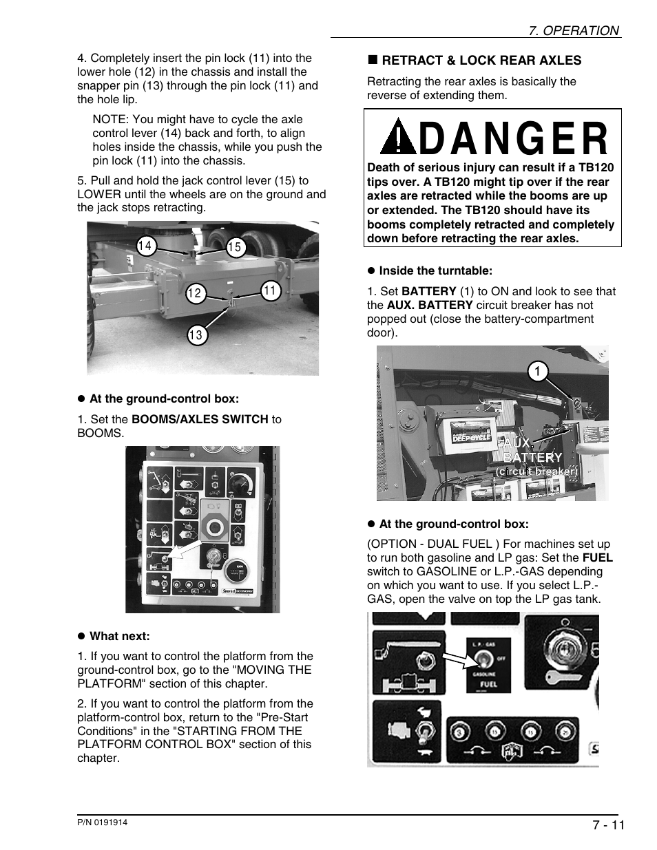 Snorkel TB120 2001 User Manual | Page 46 / 90