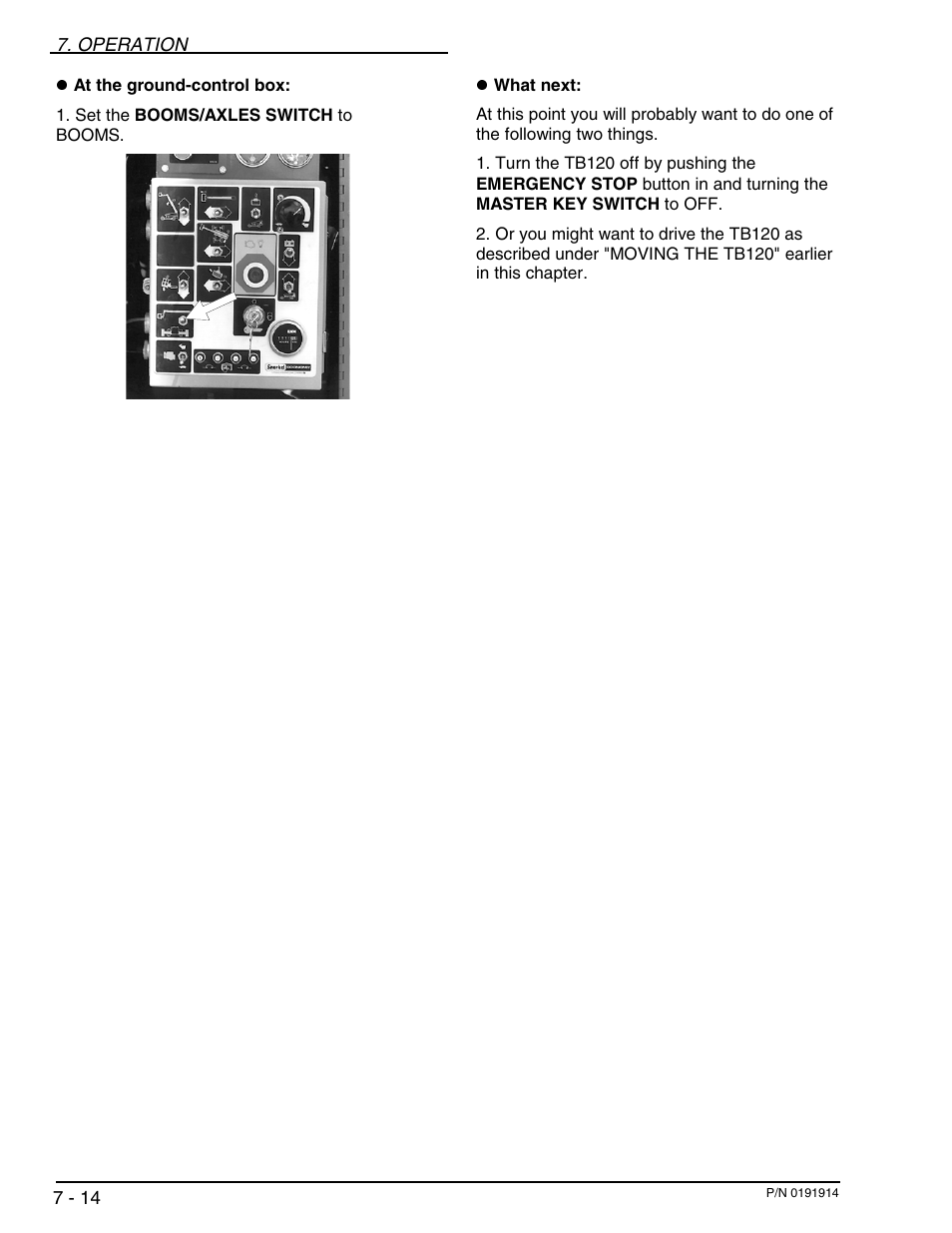 Snorkel TB120 2001 User Manual | Page 49 / 90