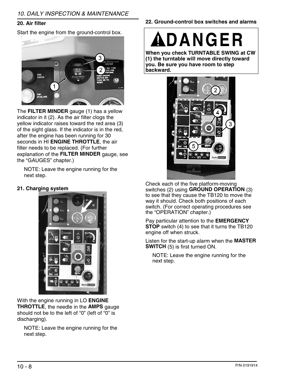 Snorkel TB120 2001 User Manual | Page 66 / 90