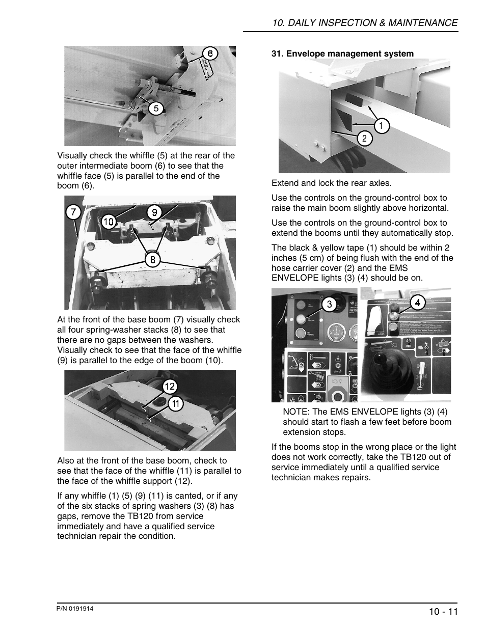 Snorkel TB120 2001 User Manual | Page 69 / 90
