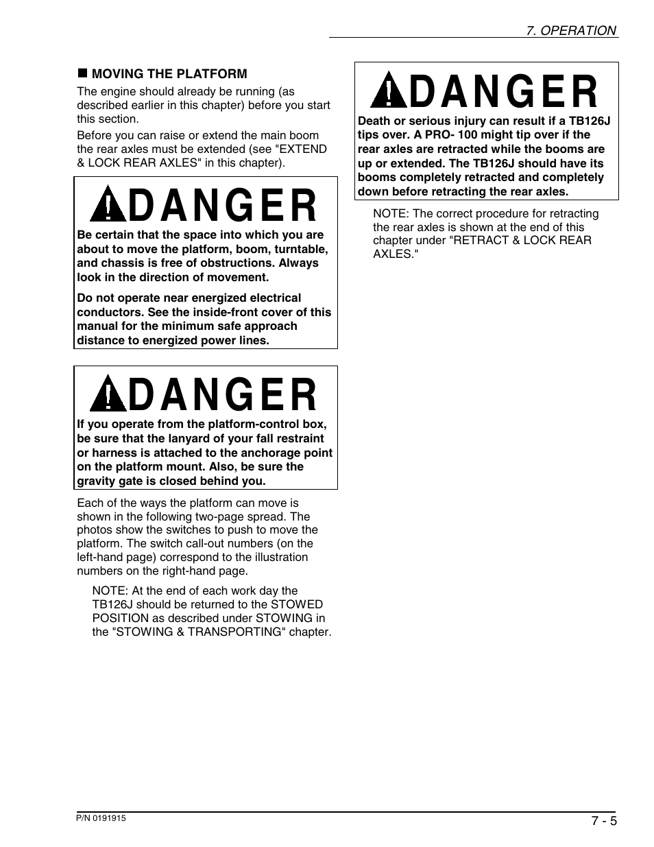 Snorkel TB126J User Manual | Page 38 / 83