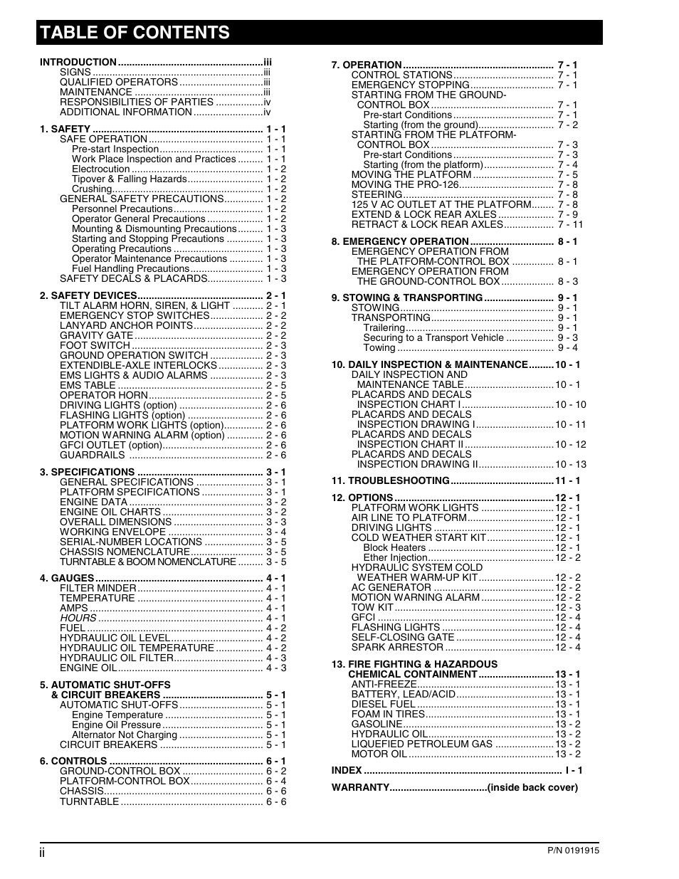 Snorkel TB126J User Manual | Page 4 / 83