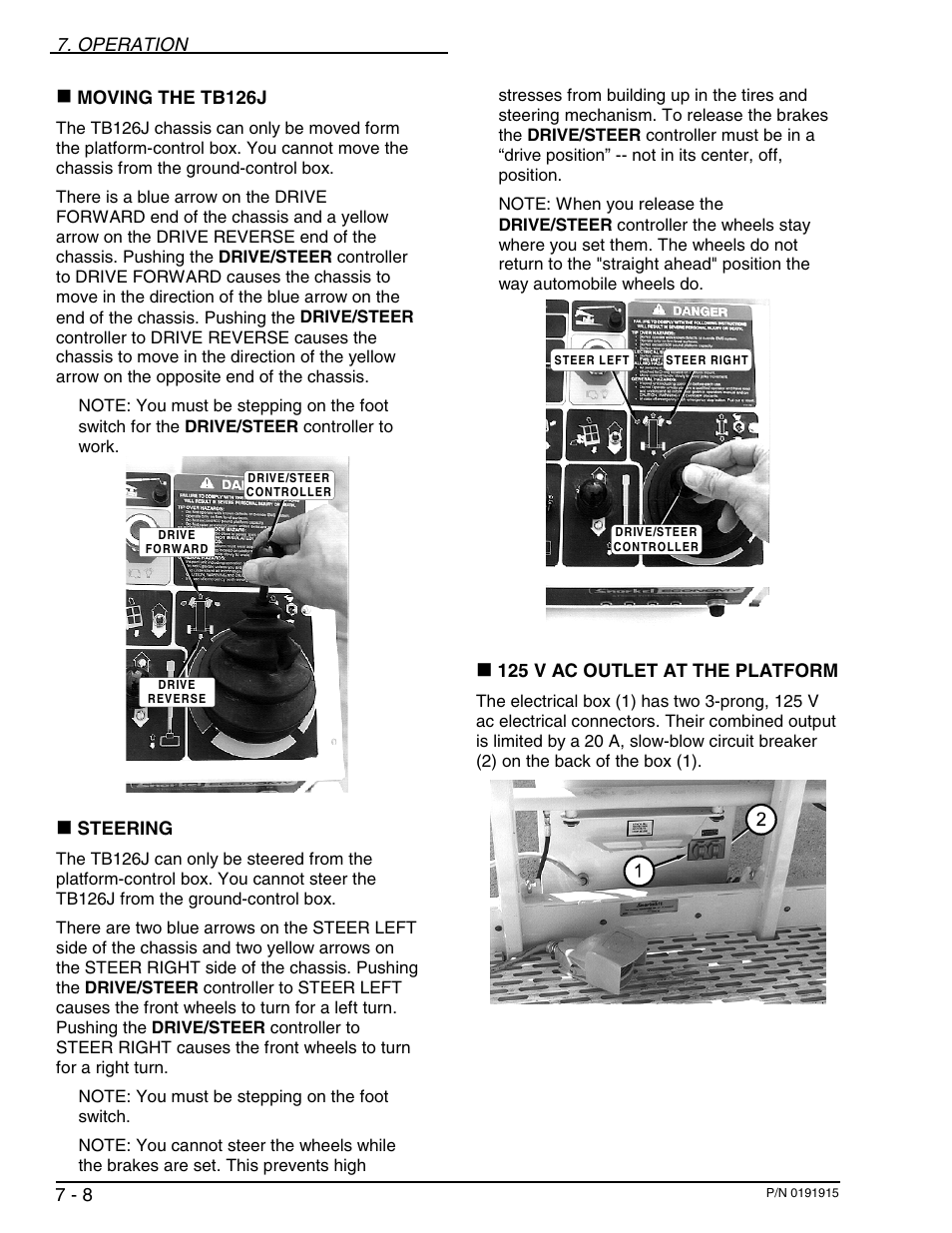 Snorkel TB126J User Manual | Page 41 / 83