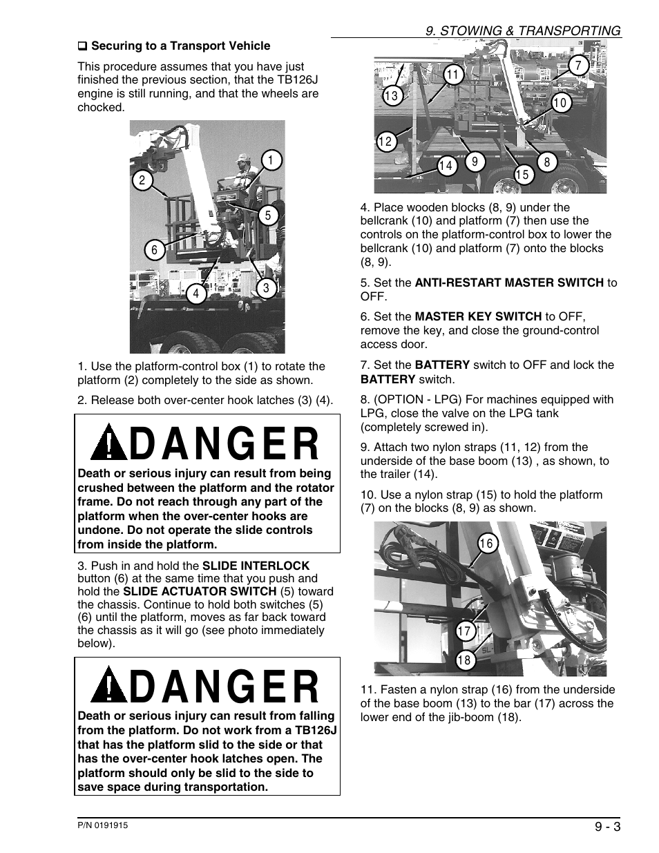 Snorkel TB126J User Manual | Page 55 / 83