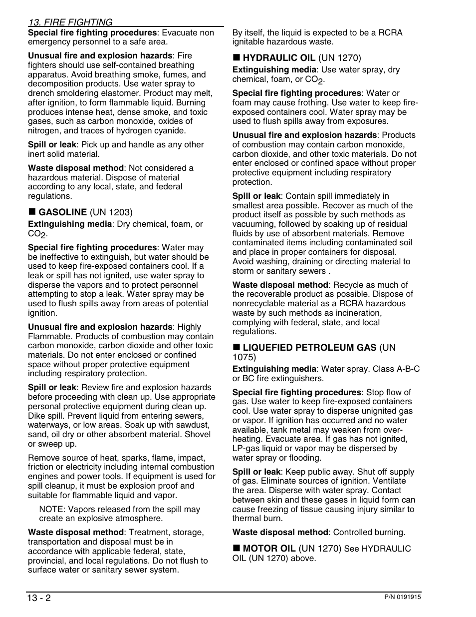 Snorkel TB126J User Manual | Page 77 / 83
