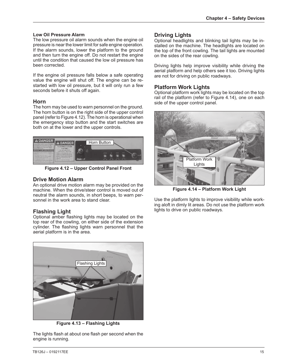 Snorkel TB126J CE User Manual | Page 19 / 70