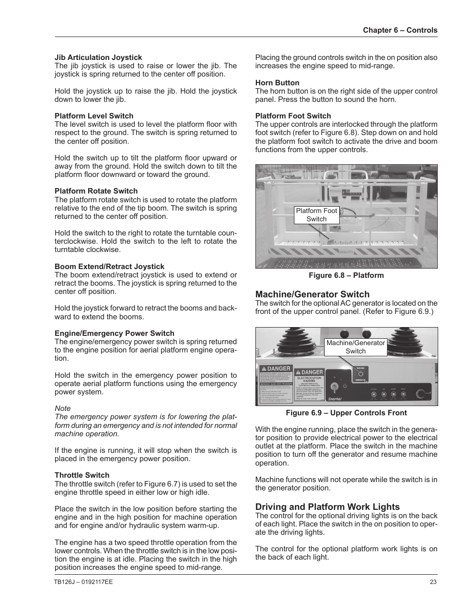 Snorkel TB126J CE User Manual | Page 27 / 70
