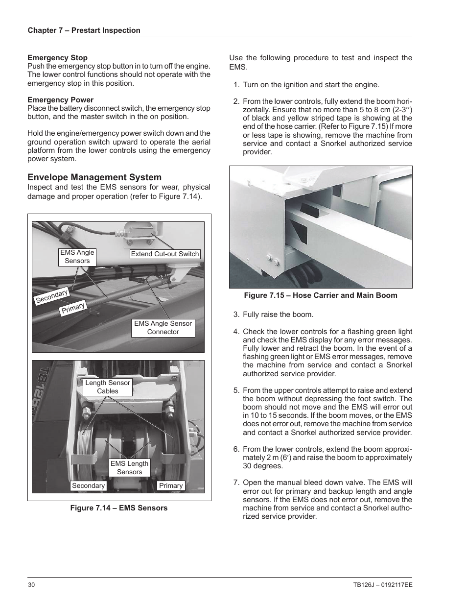 Snorkel TB126J CE User Manual | Page 34 / 70