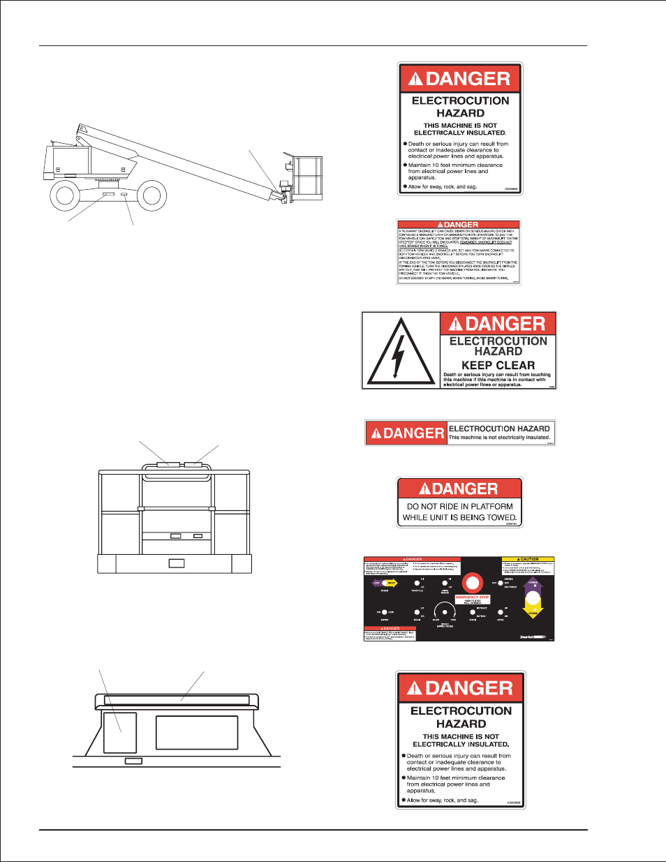 Chapter 7. prestart inspection | Snorkel TB37 2001 User Manual | Page 36 / 58