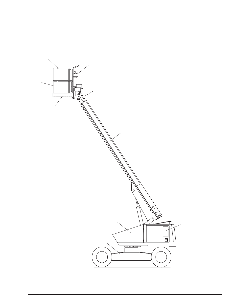 Chapter 2. specifications, Component identification 2-1, Component identification, 2-1 | Component identification -1, Chapter 2. specifications component identification | Snorkel TB37 2001 User Manual | Page 7 / 58