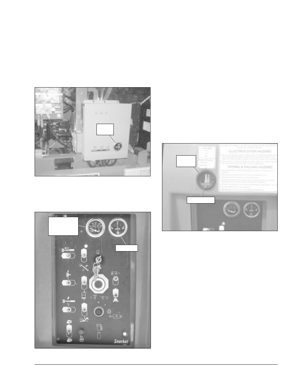 Chapter 5 – gauges and displays | Snorkel TB50 CE 6/06 User Manual | Page 23 / 68