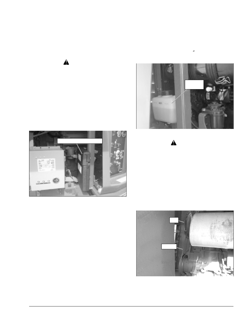 Chapter 7 – prestart inspection, Warning, Caution | Snorkel TB50 CE 6/06 User Manual | Page 31 / 68