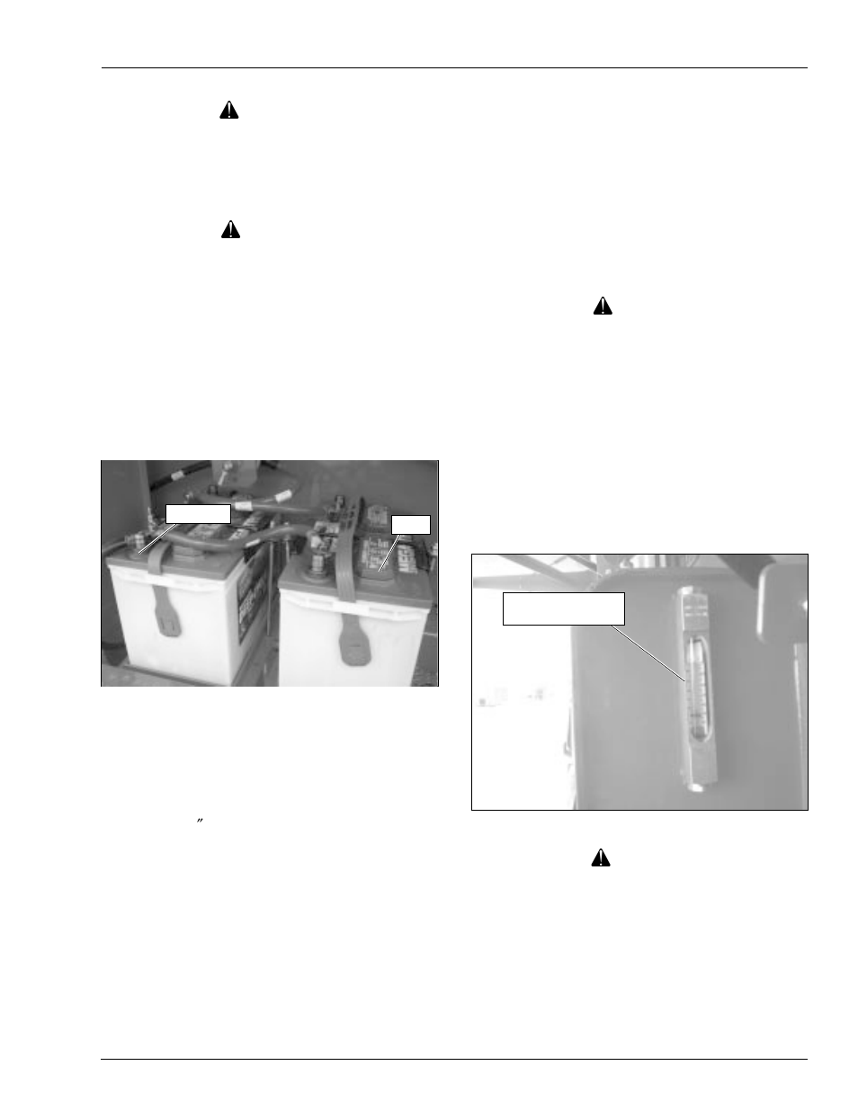 Warning, Caution, Danger | Snorkel TB50 CE 6/06 User Manual | Page 33 / 68