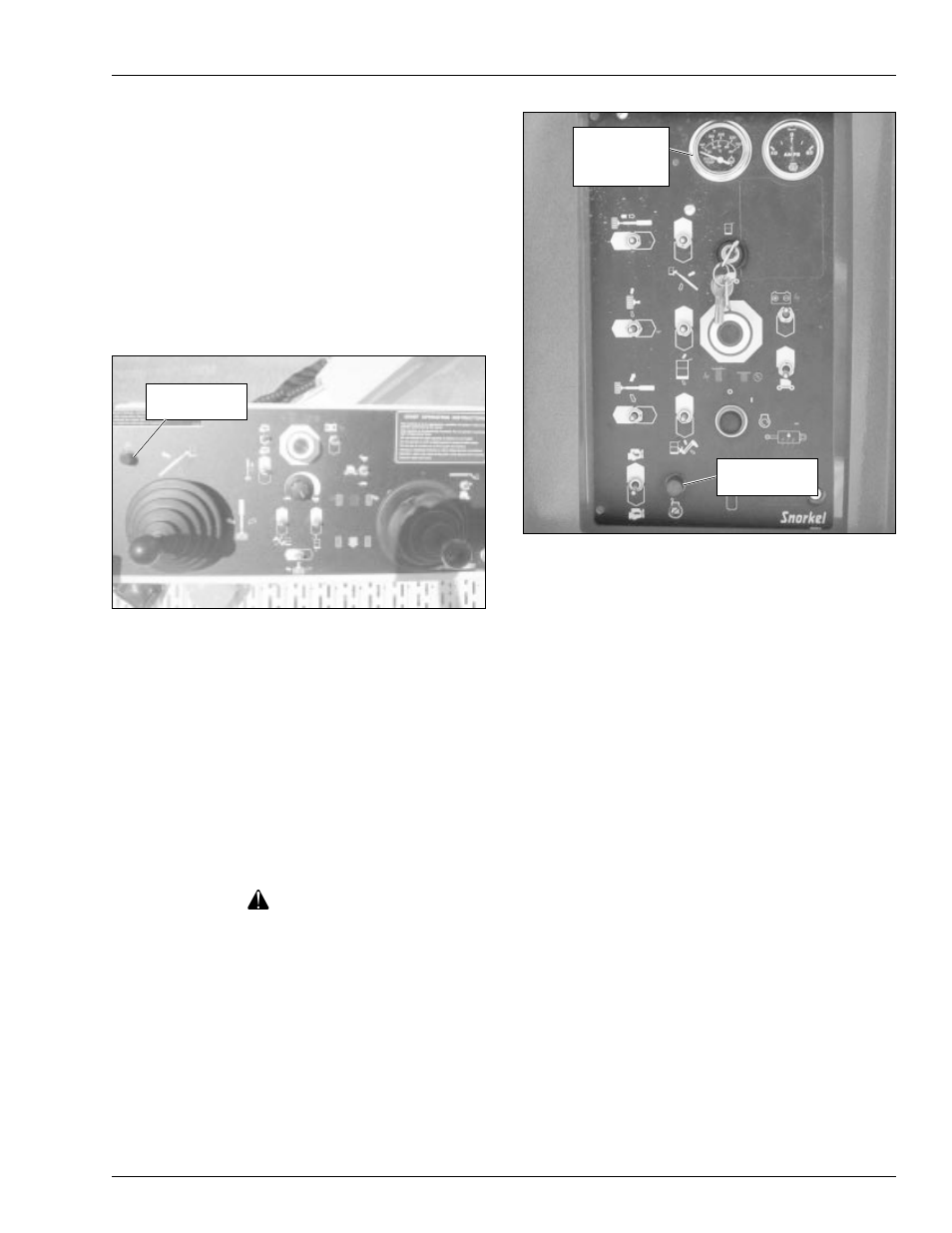 Danger | Snorkel TB50 CE 11-05 User Manual | Page 21 / 68