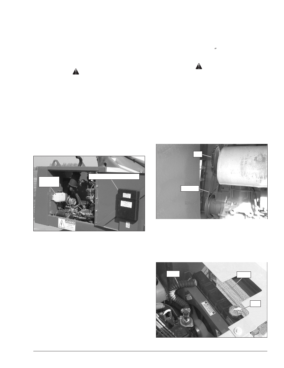 Chapter 7 – prestart inspection, Warning, Caution | Snorkel TB42J User Manual | Page 29 / 68