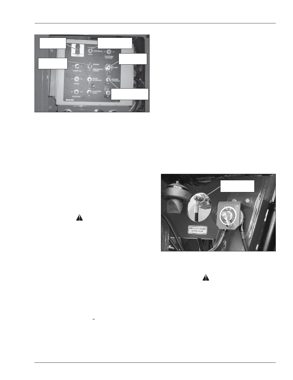 Danger | Snorkel TB42J User Manual | Page 33 / 68