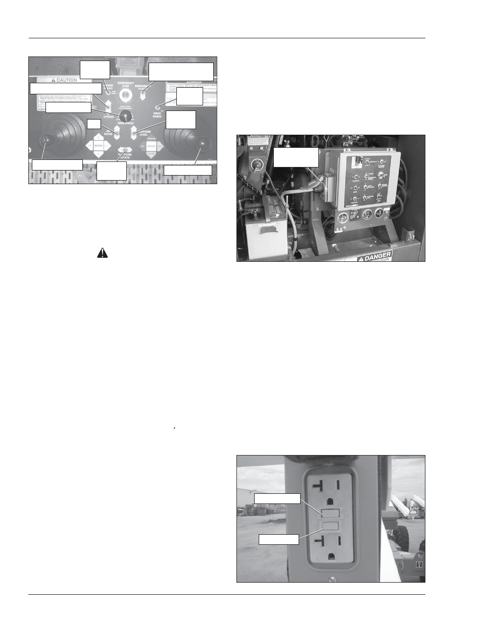 Danger | Snorkel TB42J User Manual | Page 36 / 68