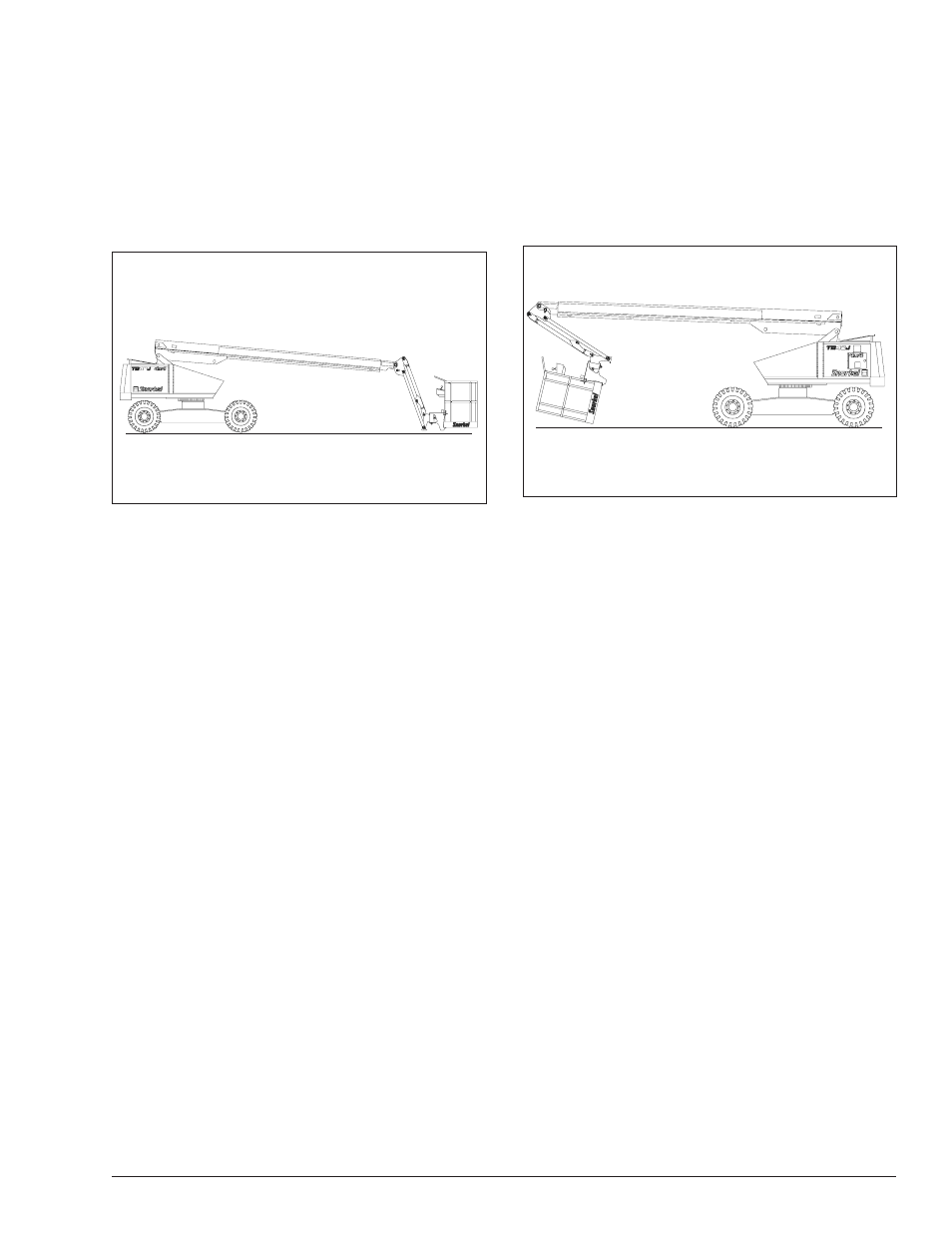 Chapter 9 – stowing and transporting | Snorkel TB42J User Manual | Page 51 / 68