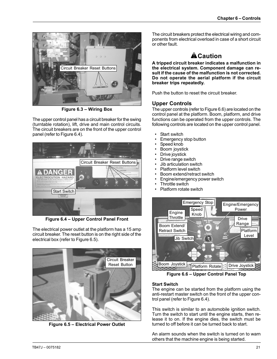 Caution | Snorkel TB47J User Manual | Page 25 / 72