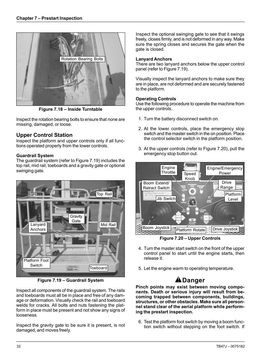 Danger | Snorkel TB47J User Manual | Page 36 / 72