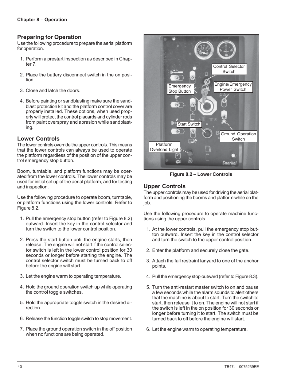 Snorkel TB47J CE User Manual | Page 44 / 66