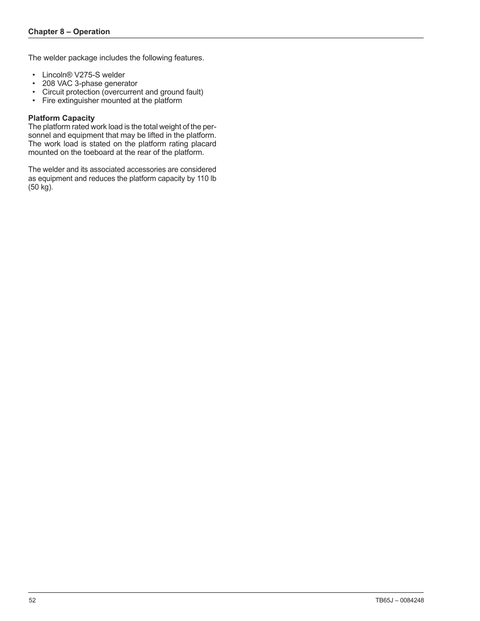 Snorkel TB65J User Manual | Page 56 / 74