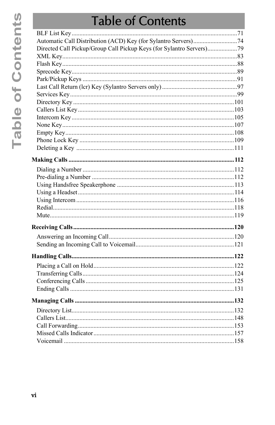 Aastra Telecom IP Phone User Manual | Page 6 / 210