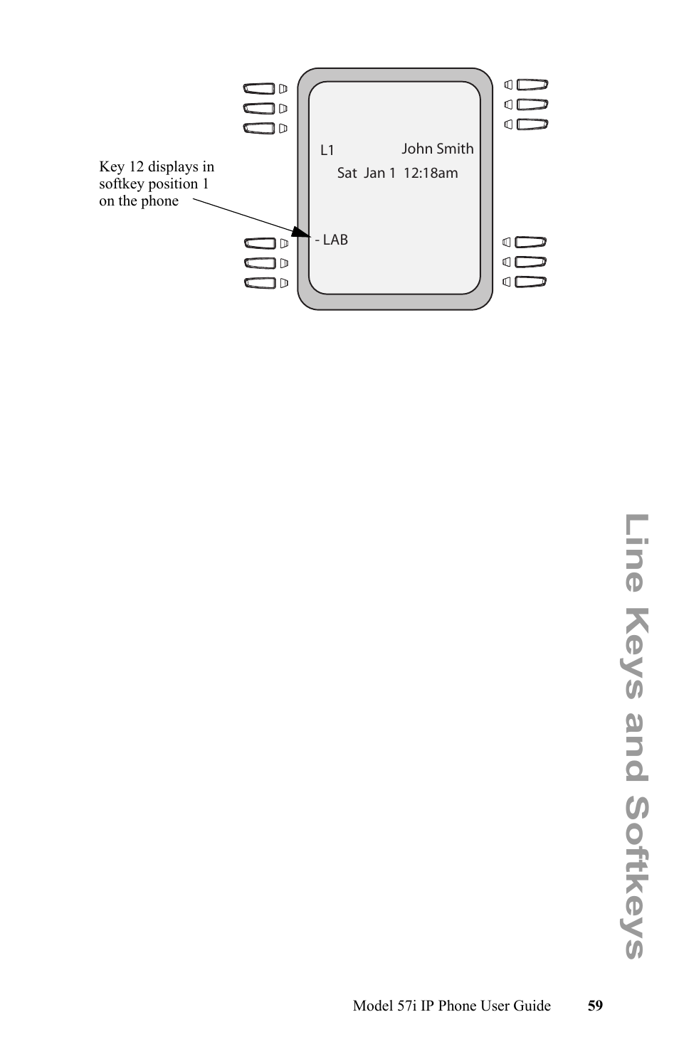 Line keys and softkeys | Aastra Telecom IP Phone User Manual | Page 67 / 210