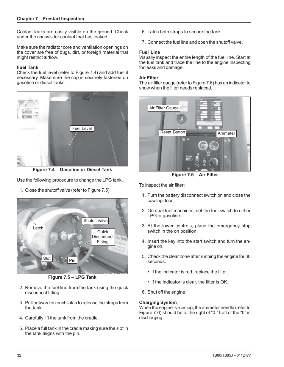 Snorkel TB85J User Manual | Page 36 / 76