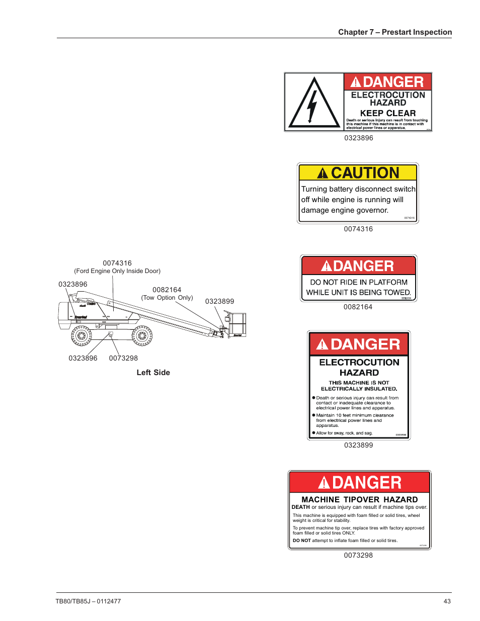 Snorkel TB85J User Manual | Page 47 / 76