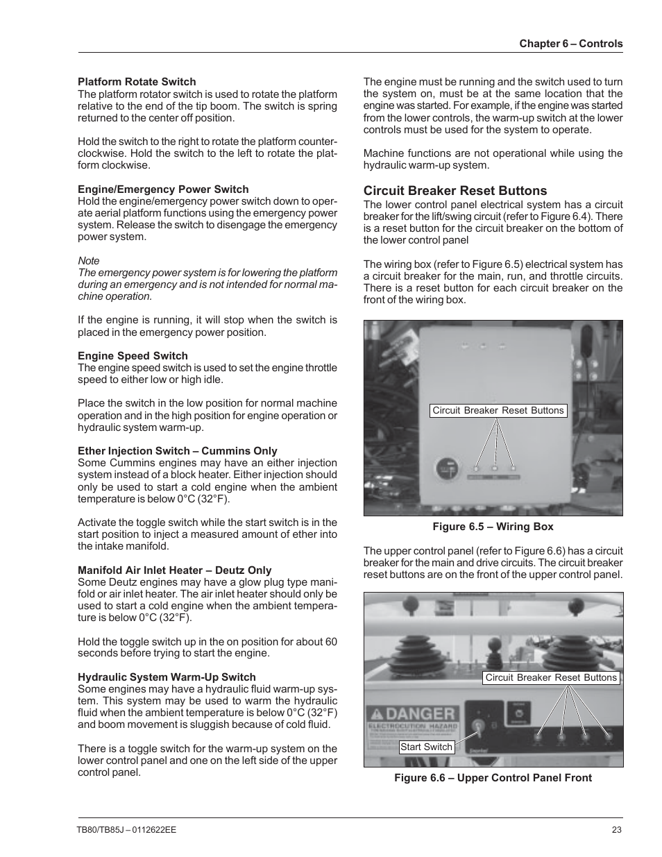 Snorkel TB85J CE User Manual | Page 27 / 70